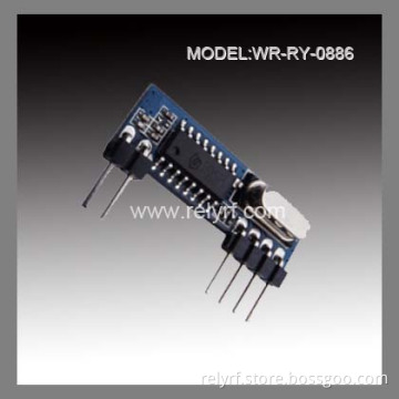 Low Power Strong Drive Super Heterodyne Wireless RF Receiver Module (WR-RY-0887)